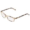 Kate Spade New York Women's Jodie Rectangular Reading Glasses, Milky Tortoise 25, 50 mm + 2.5