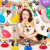 Dog Hanging Swirls Decorations Banner, 25 Pcs Dog Themed Birthday Party Decorations - Dog Birthday Party Honeycomb Centerpieces Banner Hanging Swirls for Kids/Teens Puppy Birthday Decorations Supplies