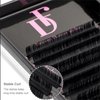 Classic Lash Extensions, 0.15CC-Mix8-15mm Eyelash Extension Matte Black Individual Eyelashes Single Lash Extensions