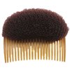 AnHua 1PC Charming BUMP IT UP Volume Inserts Do Beehive hair styler Insert Tool Hair Comb Brown color