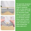 2 Pcs Gutter Extension Hinge, Downspout Extension Flip-Up Hinge, Easy DIY Installation on Any Size Rectangle or Square Downspout (2) (2)