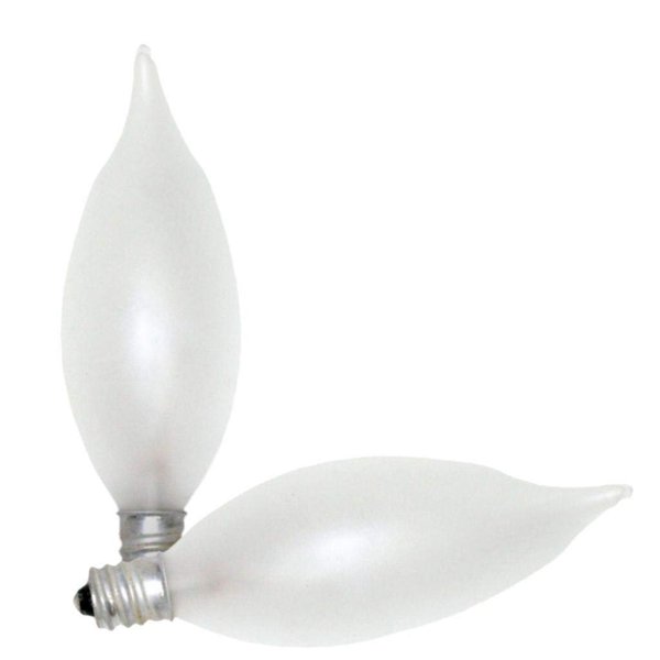 Sylvania 13320 - 40B10C/DLF/BL/2PK 120V B10 Decor Torpedo Light Bulb
