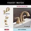 Delta Faucet Dryden Towel Ring, Champagne Bronze, Bathroom Accessories, 75146-CZ 3.50 x 6.00 x 3.50 inches