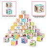 Magnetic Cubes Magnet Building Block Sensory Activity Center 1" Puzzle Cube 216 Pattern Early Education Toy Letter Alphabet Number Shape STEAM Learning Blocks Boy Girl Toddlers 3+ Montessori