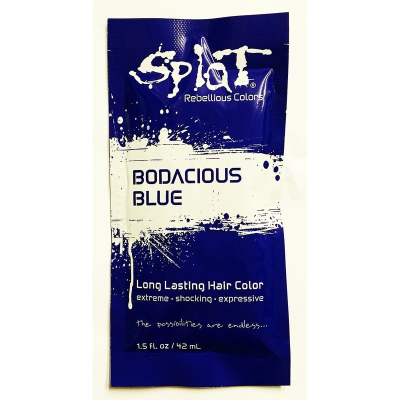 SPLAT Splat Hair Color 1.5 Oz Individual Packs Bodacious Blue - Everymarket