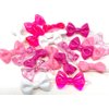 Tara Girls Self Hinge Plastic Bow Hair Barrettes Selection Pack Of 2 (BR29)