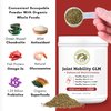 Wholistic Pet Organics Joint Mobility GLM - 1 Lb - Glucosamine for Dogs Chondroitin Supplement Green Lipped Mussels - Joint Supplement for Dogs - Arthritis Pain Reliever for Large & Small Breeds