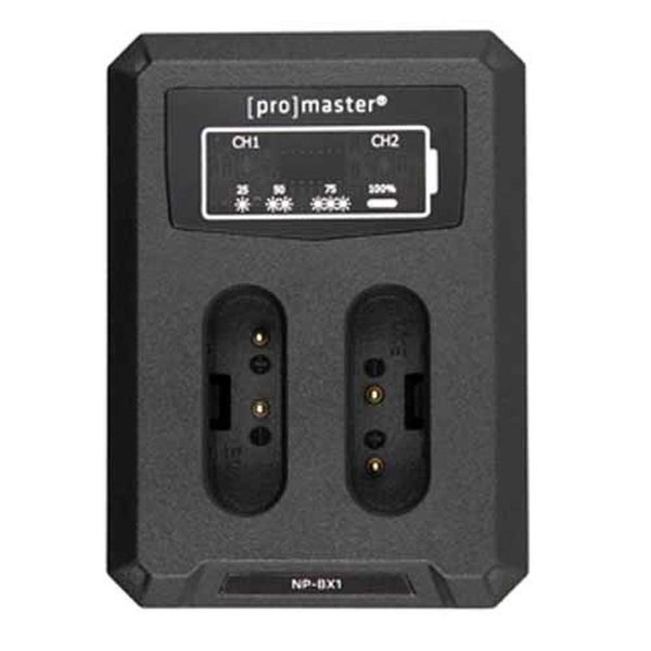 ProMaster Dually Charger - USB for Sony NP-BX1, (Model 4532)