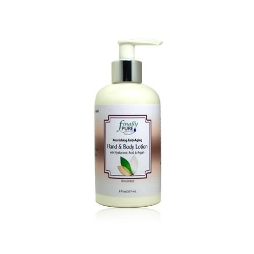Finally Pure - Unscented Hand & Body Lotion with Hyaluronic Acid & Argan