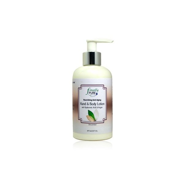 Finally Pure - Unscented Hand & Body Lotion with Hyaluronic Acid & Argan