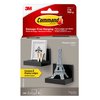 Command Display Ledges, Holds up to 2 lb, Slate, 2 Ledges with 8 Medium Command Strips, Damage Free Hanging Floating Shelf with Adhesive Strips, Personalize Living Room, Bedroom, Kids Room or Office