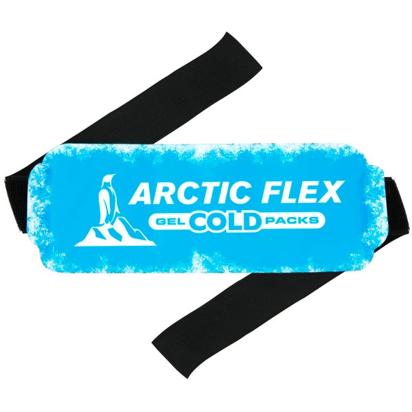 Arctic Flex Reusable Hot & Cold Gel Ice Pack Wrap with Strap - Hot & Cold Therapy Gel Ice Pack Wrap for Injuries, Pain, Shoulder, Knee, Back, Elbow & Foot - Flexible Wrap Around Cold Pack & Compress