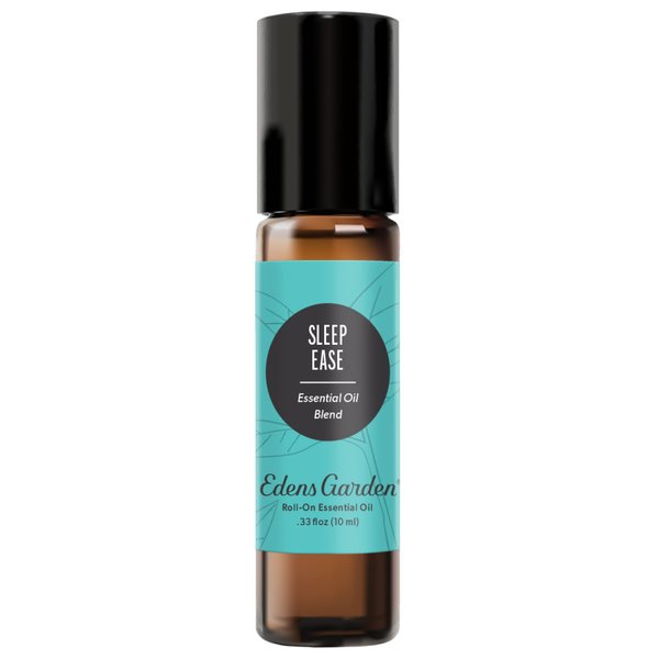 Edens Garden Sleep Ease Essential Oil Blend, 100% Pure & Natural Premium Best Recipe Therapeutic Aromatherapy Essential Oil Blends, Pre-Diluted 10 ml Roll-On