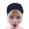 YANTAISIYU Lace Front Wig Cap for Making Wigs with Adjustable Strap Glueless Weaving Cap Wig Caps Swiss Lace Hairnet (Black L 23inch)