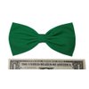 EmilyRose Couture Solid Color Jewel Tone Essentials Hair Bow Collection (Headband, Green)