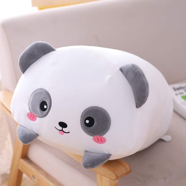 Jensquaify Panda Stuffed Animal, Soft Panda Plush Body Pillow Hugging Pillow Toy Gifts 23.6"