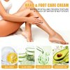 60% Urea plus 2% Salicylic Acid Foot Cream Moisturizer for Dry Cracked Feet Knees Elbows Hands Hydrates &Nourish Foot Care for Softens Skin Exfoliates Dead Skin Smoothing Skin Women and Men 1.41oz