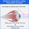 Super Sunnies UV Eye Protection, FDA compliant Individual Tanning Bed Goggles Eyeshields, Random Color, FDA Compliant