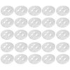 100pcs Facial Mask Paper Film DIY Disposable Facial Plastic Wrap Retention Facial Mask Sheet Wrap for Spa Skin Care Moisturizing