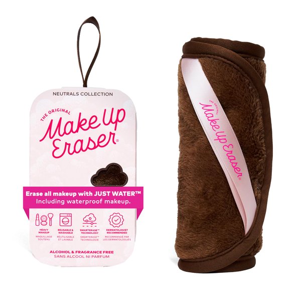 The Original MakeUp Eraser - Effortlessly Remove All Makeup Using Only Water, Including Waterproof Mascara, Eyeliner, Foundation, Lipstick, and More! (Mocha)