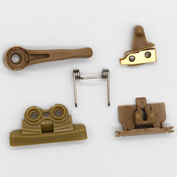 Professional Hair Clipper Accessories Repairing Parts, Adjusting Lever, Latch Plate, Switch Button, Spring Tension, Cam Follower Compatible with Wahl Magic Cordless Clip 8148 8591 8504 1919 (Brown)