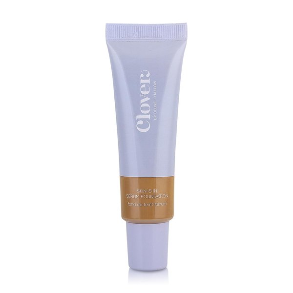 Clover Skin Is In Serum Foundation | Hydrating Face Serum, Lighweight Foundation, Cruelty-Free & Vegan | With Squalane And Sunflower Seed Wax | 30 ml - Shade 08 (Medium)