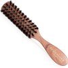 Fendrihan Bubinga Wood and Boar Bristle Beard Hair Brush 5.9 Inches (Made in France)