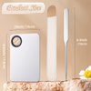 Banugo Korean Makeup Spatula, Picasso Makeup Spatula Korean, Foundation Spatula Korean, Professional Korean Spatula and Makeup Mixing Palette (Rectangle)
