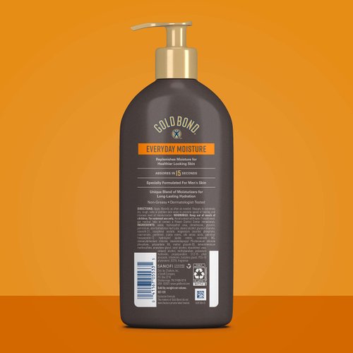 Gold Bond Ultimate Men's Essentials Hydrating Lotion 14.50 oz (Pack of 3)