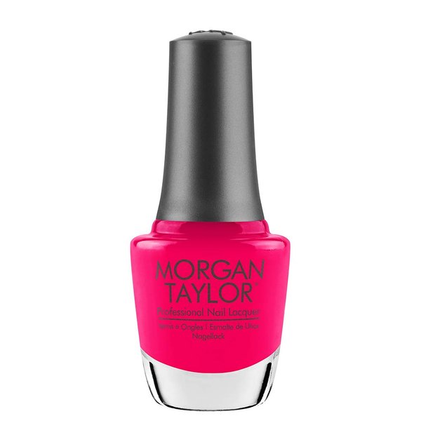 Morgan Taylor Nail Lacquer (Shake It Till You Samba) Bright Pink Nail Polish, Finger Nail Polish, Long Lasting Nail Polish, Bright Pink Nail Lacquer, Finger Nail Polishes, 5 ounce