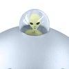 Off the Wall Toys Alien Glow-in-The-Dark UFO Space Ship and Bendable Action Figure Toy