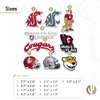 Desert Cactus Washington State University Cougars WSU Cougs Stickers Vinyl Decals Laptop Water Bottle Car Scrapbook11.42x8.94 T2 (Type 2)