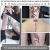 7 Colors Temporary tattoo Ink Kit for Women & Men,Trend Art Painting DIY Tattoo Stencil Gel Skin Friendly,Long Lasting Waterproof Tattoo Ink for Human Skin