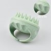 ISCRIO Scalp Massager, 2 Pack Shampoo Brush, Scalp Exfoliator for Dandruff Removal, Scalp Scrubber with Soft Silicone Bristles, Scalp Massager for Hair Growth (Green&Beige)