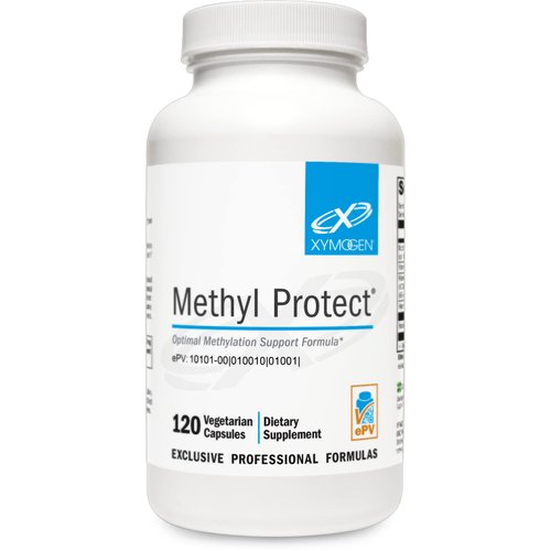 XYMOGEN Methyl Protect - Optimal Methylation Formula with Methyl Folate, Vitamin B12 (Methylcobalamin b12), Riboflavin + B6 Vitamins - Cognitive, Homocysteine + Heart Health Supplements (120 Capsules)
