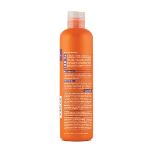 Activee Keratin Shampoo 16 oz | Keratin-straightened and chemically treated hair Professional