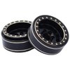 FACCNOY Brass Beadlock Wheel Hub Rims 1.0 Plus for 1/24 SCX24 FCX24 1/18 TRX4M RC Crawler Upgrade Parts (B)