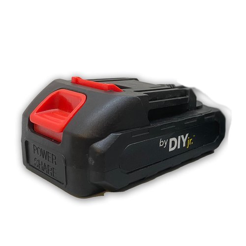 Additional Blower Battery and Charger - Compatible with My First Leaf Blower by DIY Jr - Fall Family Fun, Child Size, Boys and Girls Junior Lawn and Garden Set