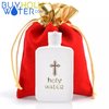 Holy Water Pope Francis Vial ✞ Pope Blessed Portable Bottle ✞ The Only Authentic Certified Holy Water Font Online ✞ Vatican Direct Baptism Wedding Christian Catholic God Jesus Religious (100mL)