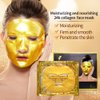 Gold Gel Collagen Facial Masks - 24K Gold Firming Face Mask -Gold Face Mask(5 pc) -Vegan Gold Facial Mask -Anti Aging, Puffiness, Moisturizing, Deep Tissue Rejuvenation and Hydrates Skin