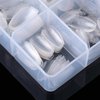 500pcs Short Coffin Nails Ballerina Nail Tips Full Cover Gel False Nails 10 Sizes