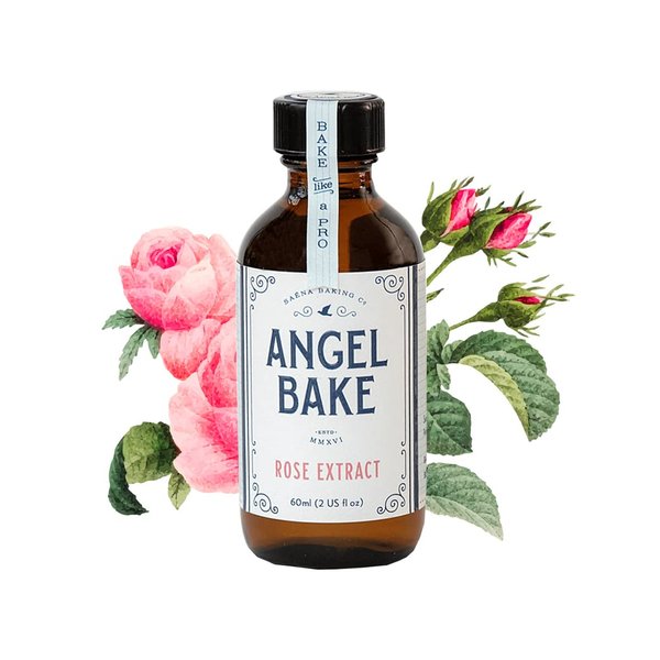 Pure Bulgarian Rose Extract for Baking and Mixology. Keto Friendly, Vegan, Gluten Free (Rose, 2 Oz)