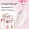 YAFUSIPE Face Mask Skin Care Anti Aging Facial Mask Sheets Mask Face Masks Beauty Rose Sheet Masks for Face Bulk Face Masks Skincare Facial Masks 10 Sheets