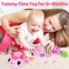 Baby Toys for 0-3-6-9-12 Months, Infant Stuffed Animal, Multi-Sensory Plush Toys, Tummy Time Musical Caterpillar Toy for Newborn, Soft Toys with Crinkle, Rattle and Textures, Birthday Gift for Girls