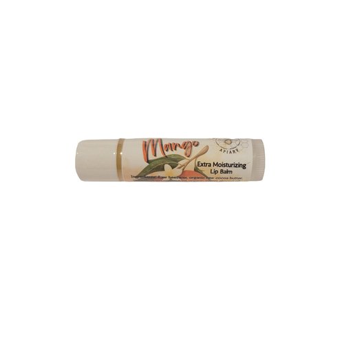 Mango (single pack)-Extra Moisturizing Lip Balm With Beeswax & Cocoa Butter-Golden Hives Apiary