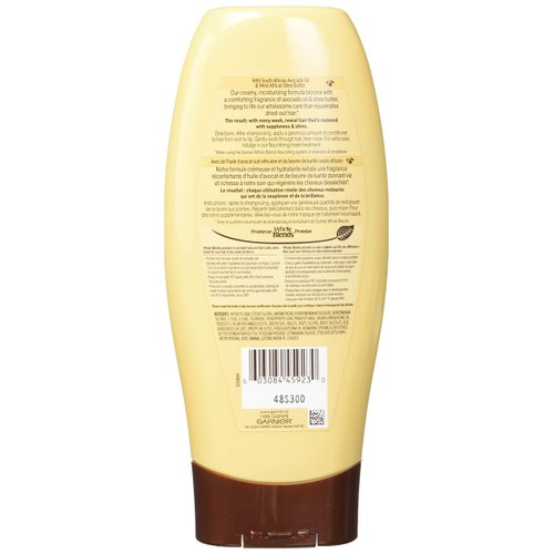 Garnier Whole Blends Conditioner with Avocado Oil & Shea Butter Extracts, 12.5 fl. oz.