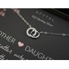 EFYTAL Mother Daughter Necklace, Mother Daughter Gift, Daughter Gifts from Mom, Mom Birthday Gifts from Daughter, Mom and Daughter Necklace, Mom Necklace for Women, Mother Daughter Jewelry