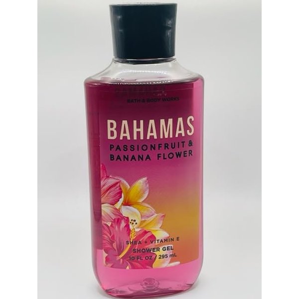 Bath Body Works Bahamas Passionfruit Banana Flower Shower Gel 10 Ounce Body Wash