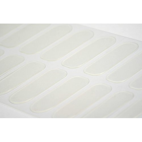 TOUGH GIRLS | 22 Semi-Cured Gel Nail Polish Strips | Brighter, Thicker, Tougher | UV LED Lamp Use Required | Includes Cuticle Stick, Nail File, Nail Wipes (Clear Gloss)