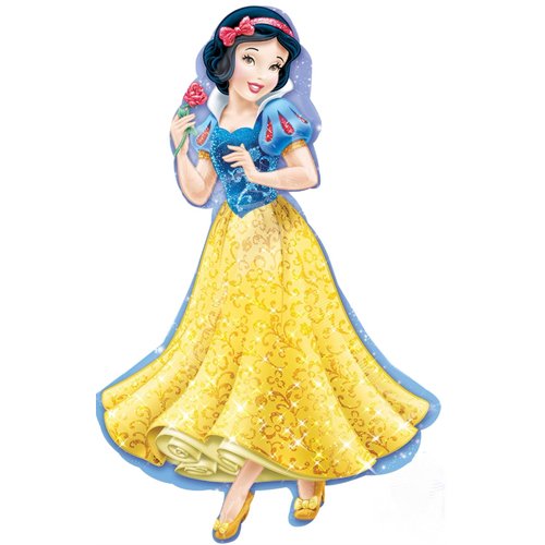 Snow White Birthday Party Supplies 6pc Balloon Bouquet Decorations